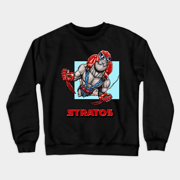 Stratos Crewneck Sweatshirt by sapanaentertainment